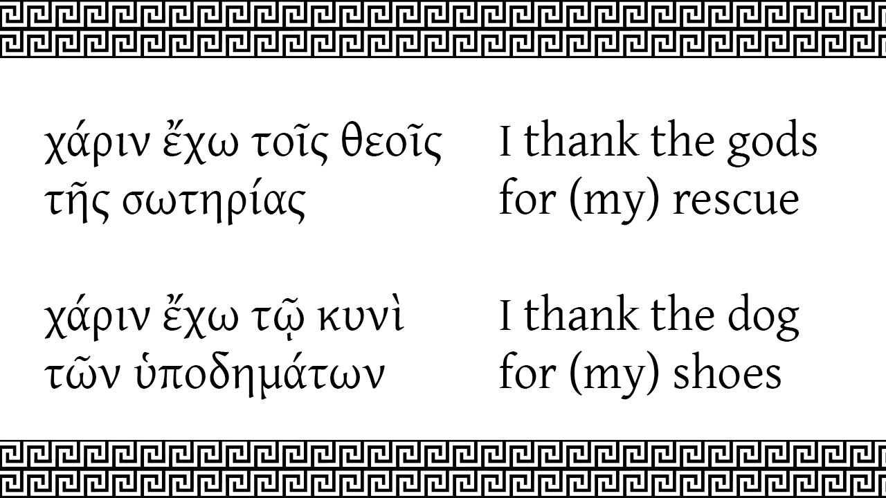 All The Best Ways To Say Thank You In Greek